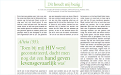 HIV-besmet door haar man